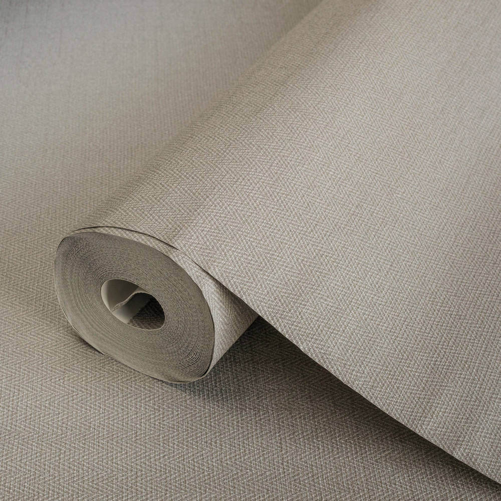 Adawall Alfa 3701-4 Tweed Woven Herringbone Texture Behang - L 15,6m x B 1,06m