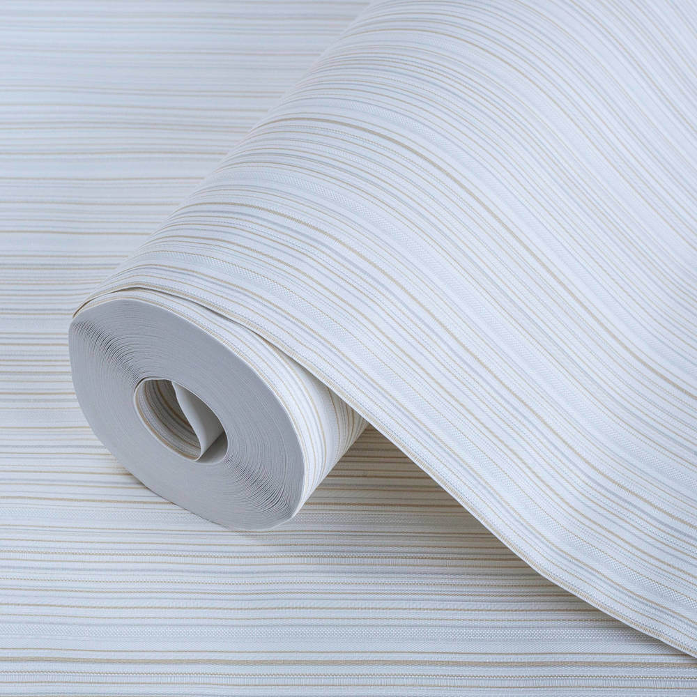 Adawall Alfa 3705-1 Small Delicate Striped Behang - L 15,6m x B 1,06m