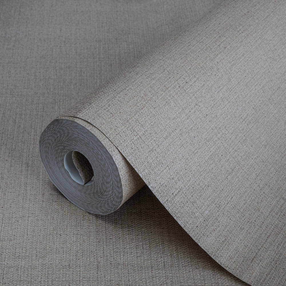 Adawall Alfa 3707-5 Natural Fabric Burlap Texture Behang - L 15,6m x B 1,06m