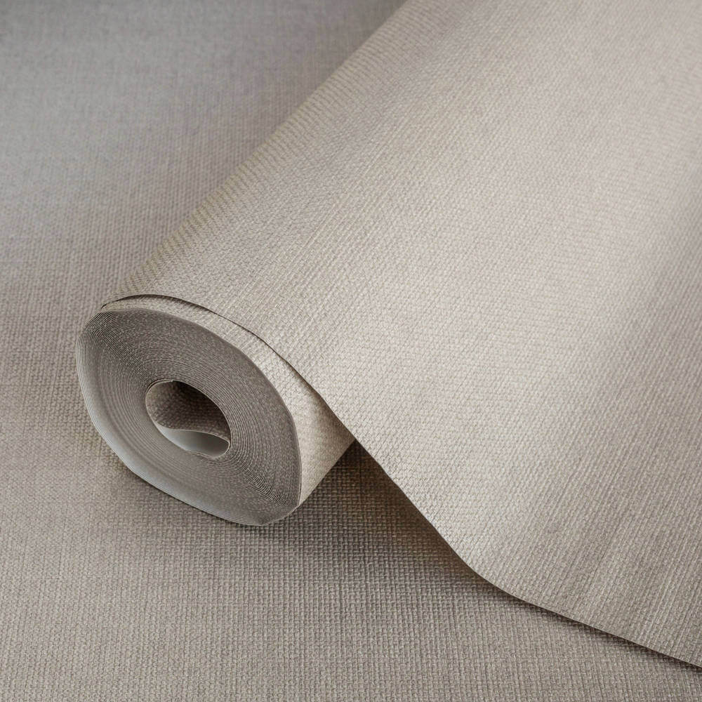 Adawall Alfa 3716-3 Rough Linen Fabric Texture Behang - L 15,6m x B 1,06m