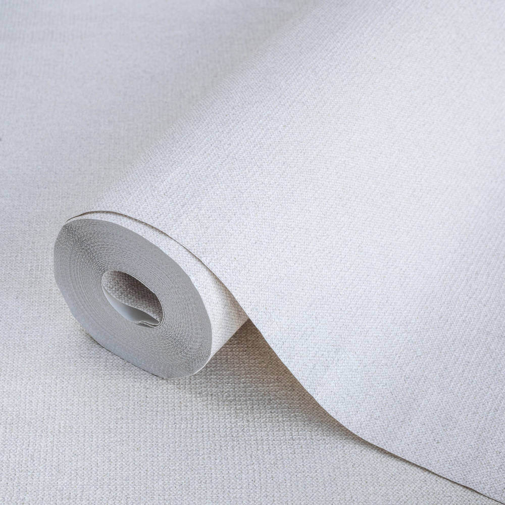 Adawall Alfa 3719-2 Rough Natural Linen Fabric Behang - L 15,6m x B 1,06m