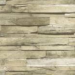 Adawall Anka 1612-1 Volumetric Wooden Tiles Behang - L 15,6m x B 1,06m