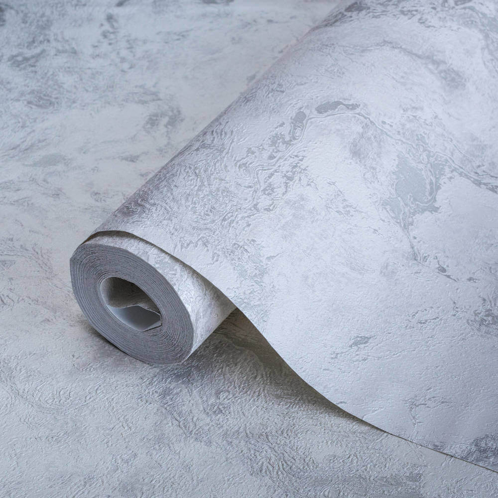 Adawall Indigo 4712-1 Oxidised Metallised Marble Texture Behang - L 10m x B 1,06m