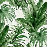 Adawall Indigo 4714-4 Palm Leaves and Tropical Jungle Behang - L 10m x B 1,06m