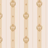 Adawall Seven 7804-1 Striped Neoclassical Discreet Ornament Behang - L 10m x B 1,06m