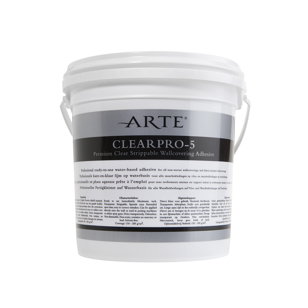 Arte Clearpro behanglijm 4,5 kg (kantenklaar) Voor 34 rollen (0,7m
