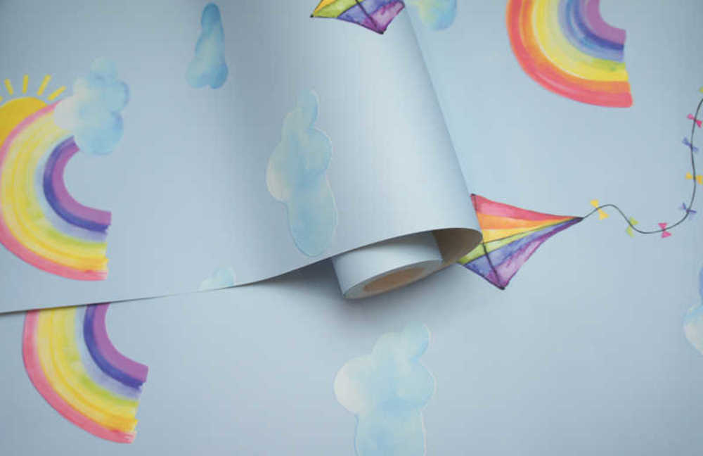 Behang Dutch Wallcoverings Over The Rainbow 91022