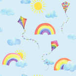 Behang Dutch Wallcoverings Over The Rainbow 91022