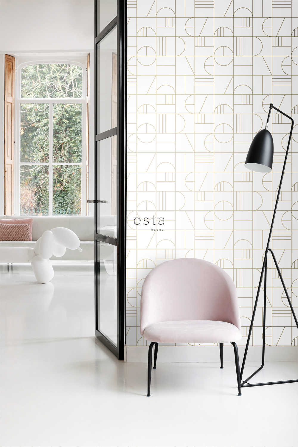 Behang Esta Home Art Deco 139141 - BehangSite.com