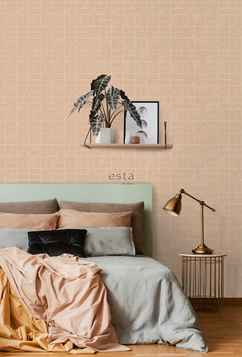 Behang Esta Home Art Deco 139208 - BehangSite.com