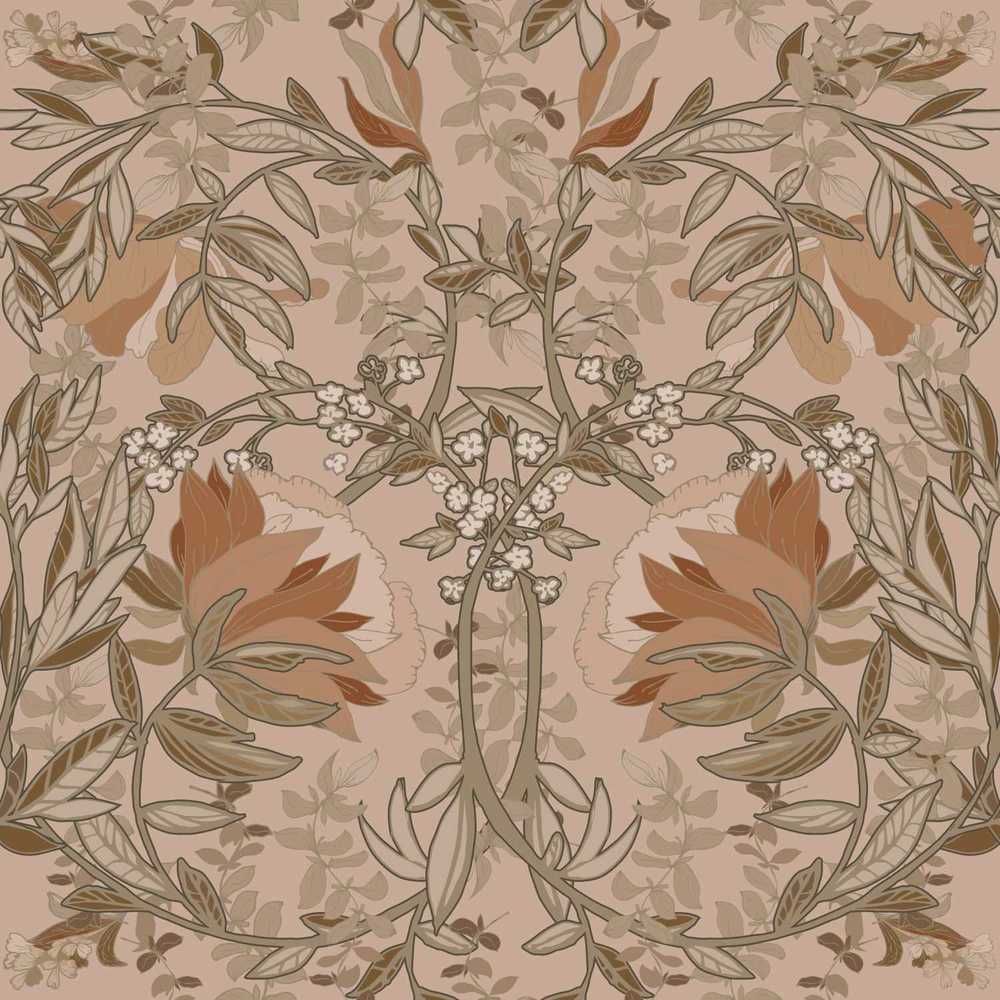 Behang Esta Home Vintage Flowers 139460 - BehangSite.com