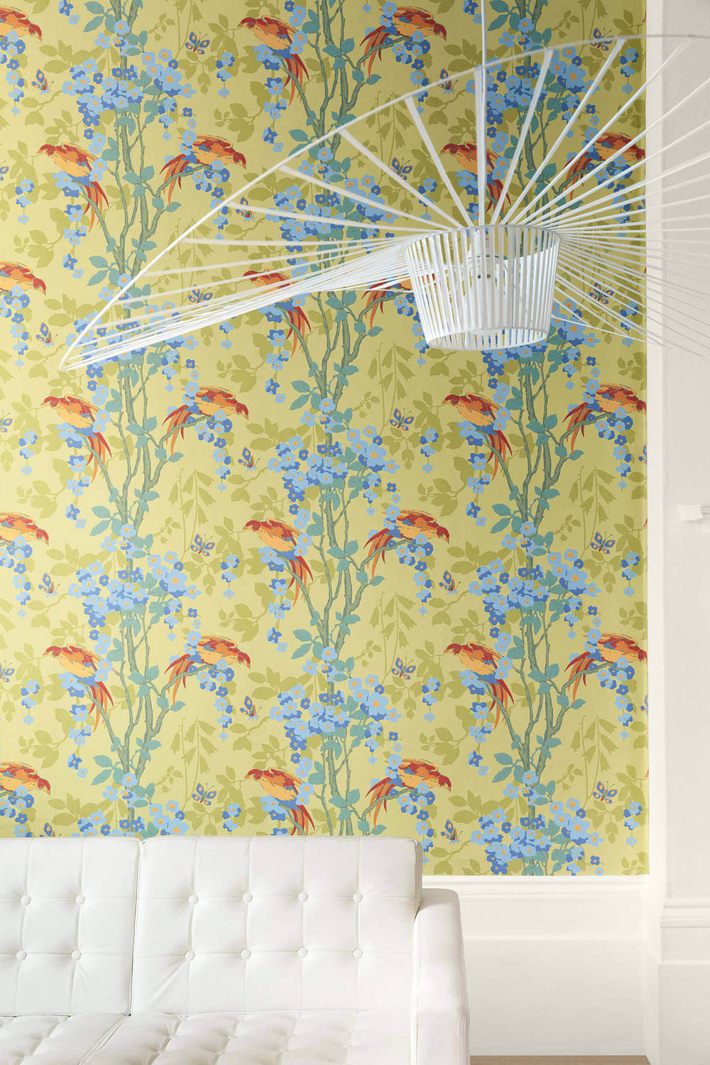 Behang Little Greene Archive Trails II Loriini Jasper