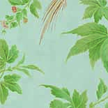 Behang Little Greene Archive Trails Paradise 1940 Blue