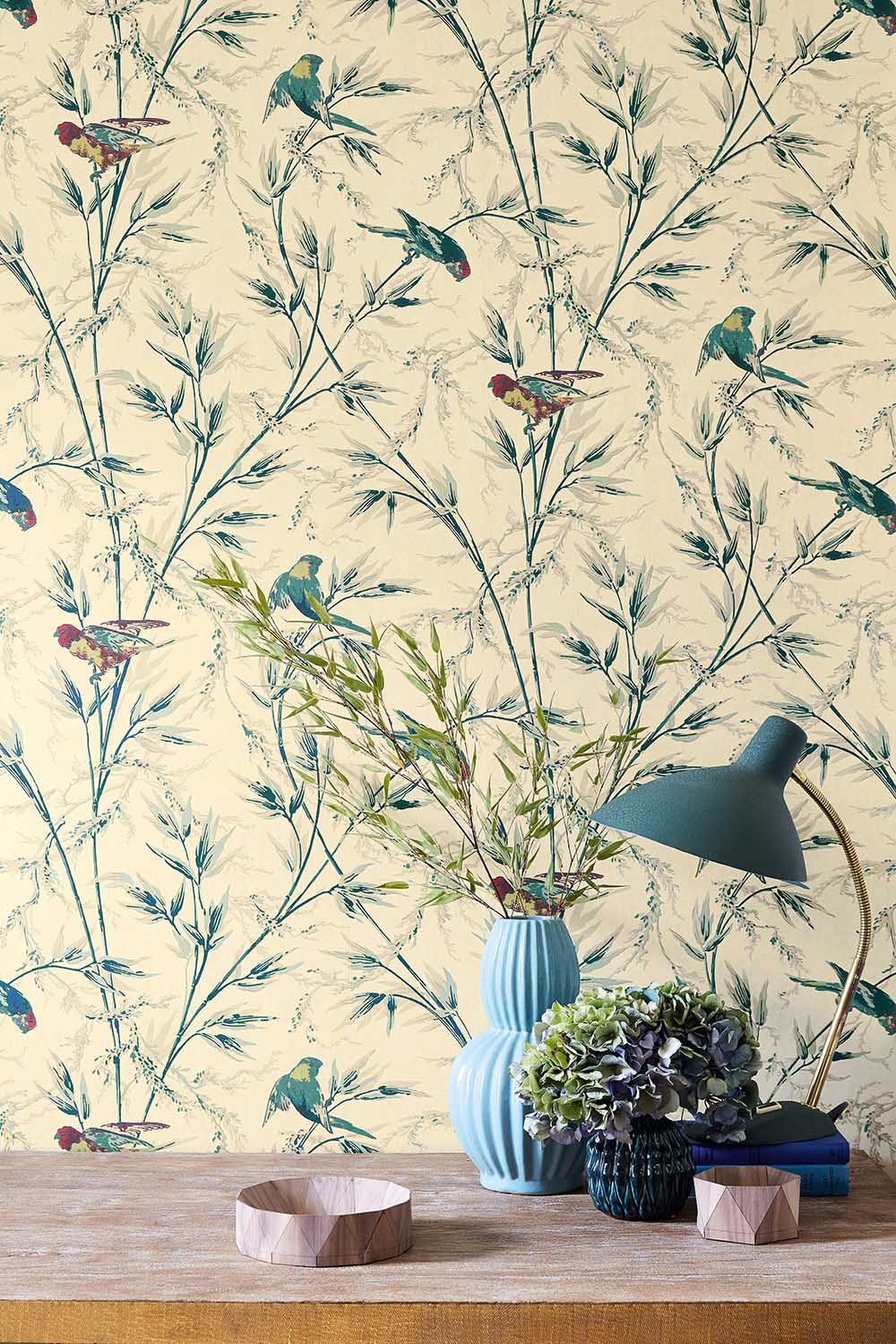 Behang Little Greene London Wallpapers IV Great Ormond St. 1890 Parchment
