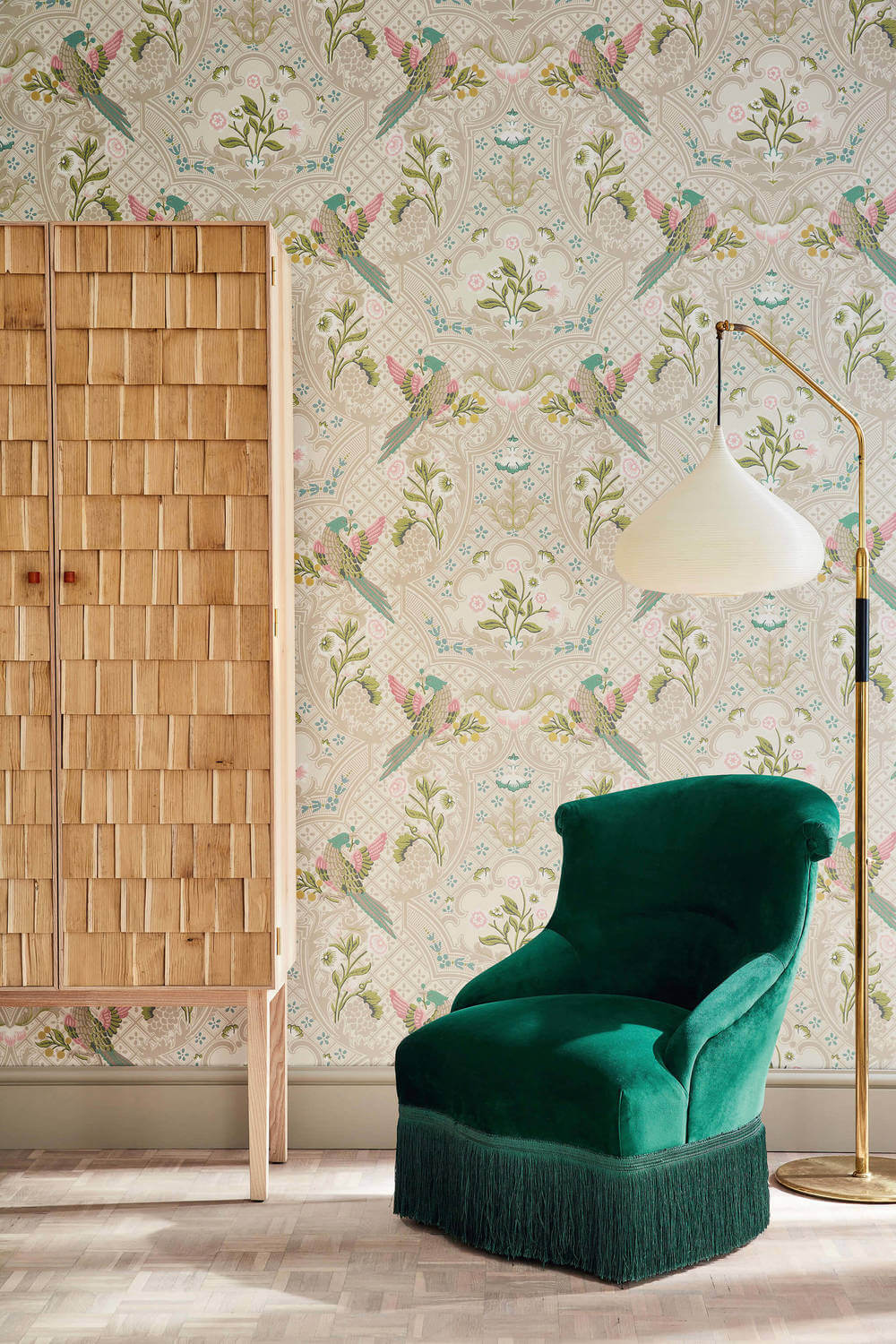 Behang Little Greene London Wallpapers V Brodsworth Consort