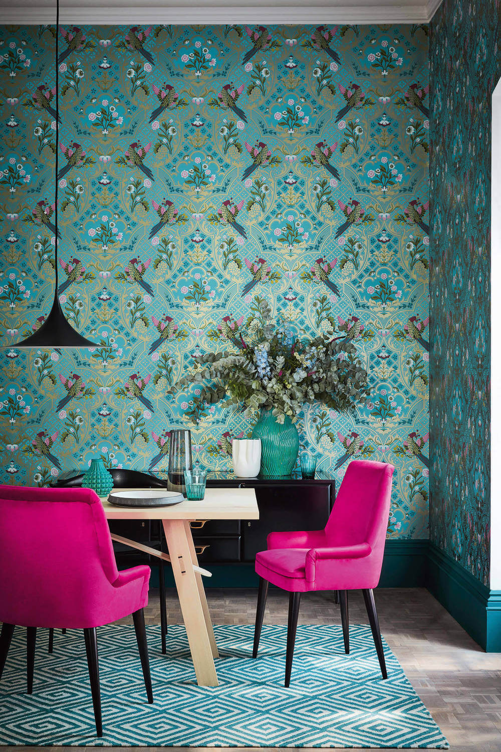 Behang Little Greene London Wallpapers V Brodsworth Empress