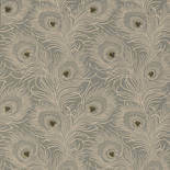 Behang Little Greene London Wallpapers V Carlton House Terrace Slate