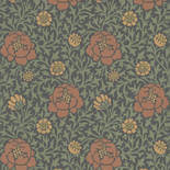 Behang Little Greene London Wallpapers V Lansdowne Walk Ash