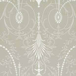 Behang Little Greene London Wallpapers V Marlborough Paris Grey