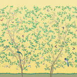 Behang Little Greene National Trust Papers Belton Scenic Sunbeam