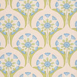 Behang Little Greene National Trust Papers Hencroft Blue Primula