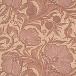 Behang Little Greene National Trust Papers III Poppy Trail Masquerade