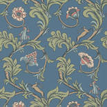 Behang Little Greene National Trust Papers Stag Trail Juniper
