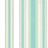 Behang Little Greene Painted Papers Colonial Stripe 1840 Classic Blue