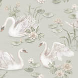 Borastapeter Newbie Wallpaper II Lily Swan 6925 Behang