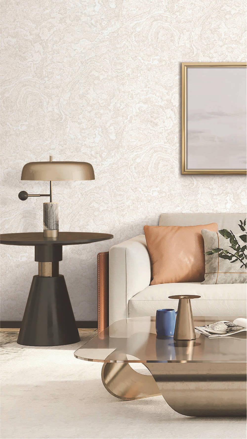 Dutch Wallcoverings Exclusive Threads TP422981 Behang