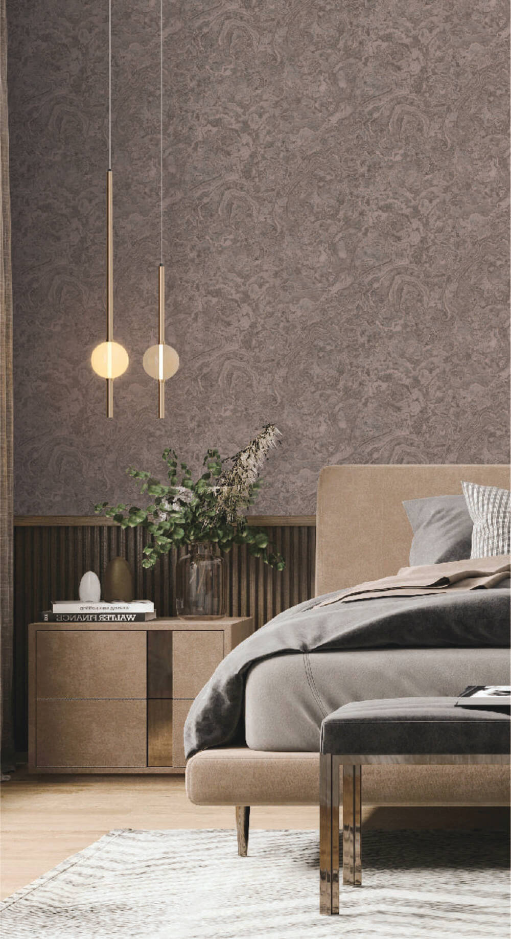 Dutch Wallcoverings Exclusive Threads TP422987 Behang