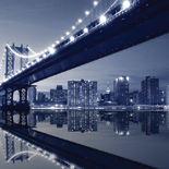 Fotobehang New York Manhattan Bridge NY17