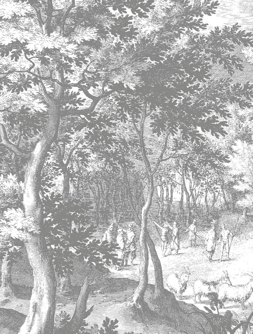 KEK Amsterdam Engraved Landscapes PA-030 Behang