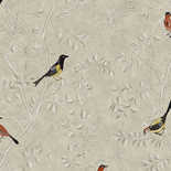 Khroma by Masureel Kent KEN505 Nightingale Paradise Behang