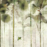 Khroma by Masureel Wall Designs DGWIL1013 Jungle Greenery Behang