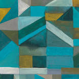 Khroma by Masureel Wall Designs II DG2LYR1022 Lyric Blue Behang