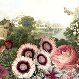 Khroma by Masureel Wall Designs II DGKEN2011 Sissinghurst Claret Behang