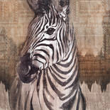 Komar Home Zebra X4-1010 Behang