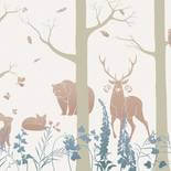 Komar Ink Forest Animals INX8-065 Behang