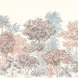 Komar Ink Painted Trees INX8-024 Behang