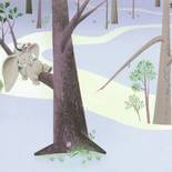 Komar Into Adventure Dumbo Sleep on Tree IADX8-044 Behang
