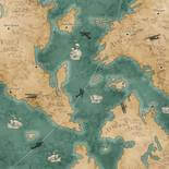 Komar Into Adventure travel map IAX6-0029 Behang