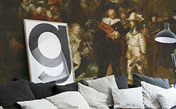Kunst - Rijksmuseum behang