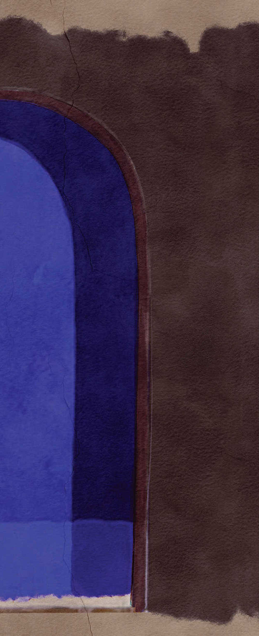 Masureel Terra Alcove Indigo DGALC1022260 Behang