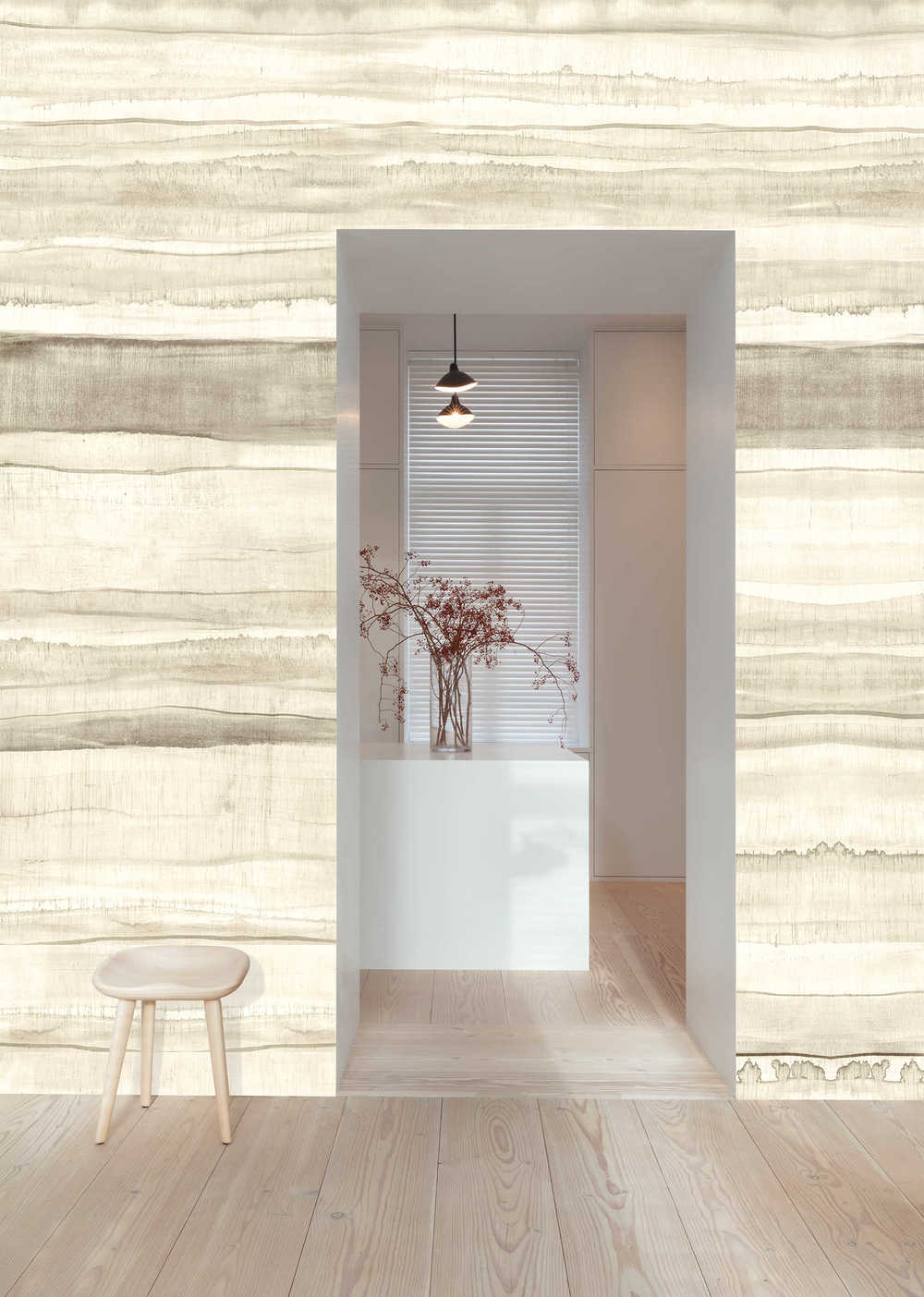 Masureel Wall Designs IV DG4MED1021-260 Medite Silver Behang