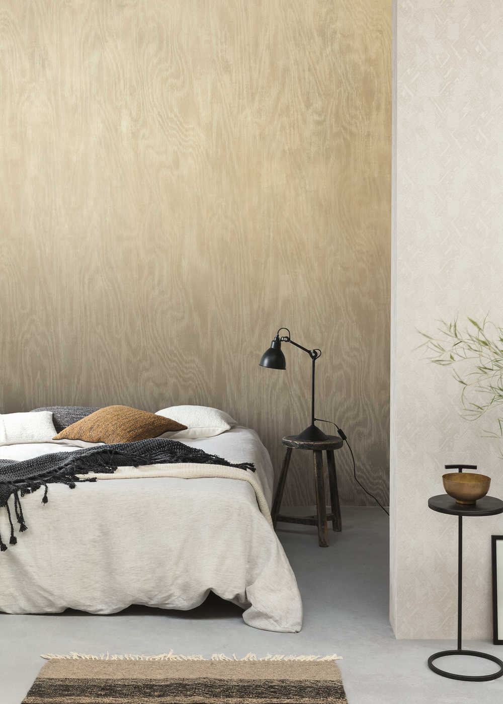 Masureel Wall Designs IV DG4MOI1051-260 Moire Sand Behang